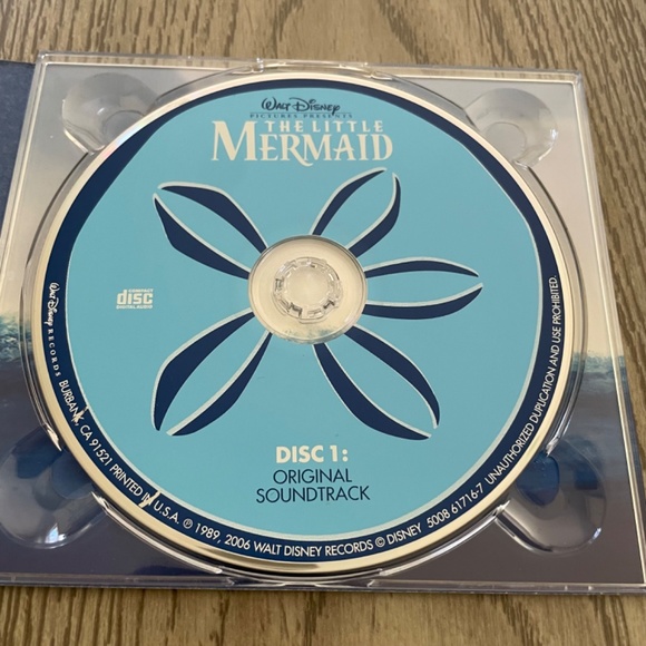 Walt Disney The Little Mermaid Soundtrack 2-Disk Special Edition - Picture 4 of 9